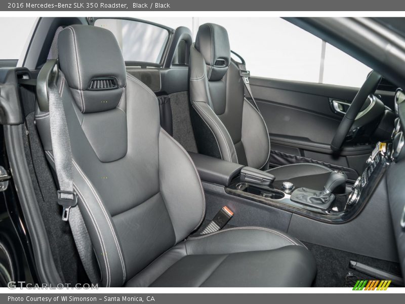 Front Seat of 2016 SLK 350 Roadster