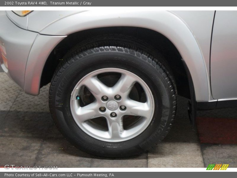 Titanium Metallic / Gray 2002 Toyota RAV4 4WD