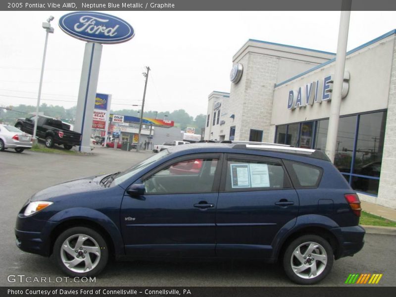 Neptune Blue Metallic / Graphite 2005 Pontiac Vibe AWD