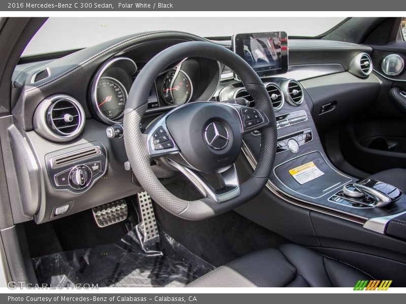Dashboard of 2016 C 300 Sedan