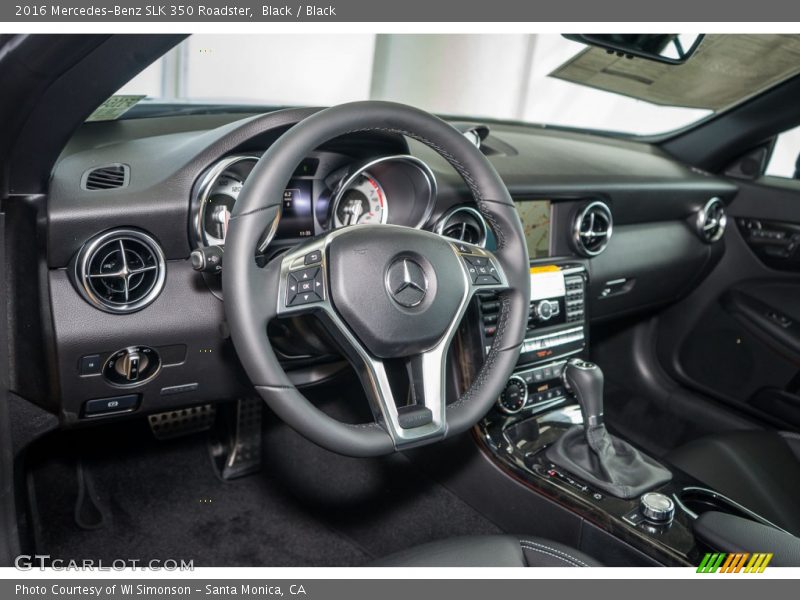 Dashboard of 2016 SLK 350 Roadster