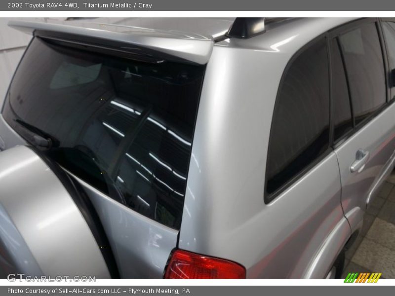 Titanium Metallic / Gray 2002 Toyota RAV4 4WD