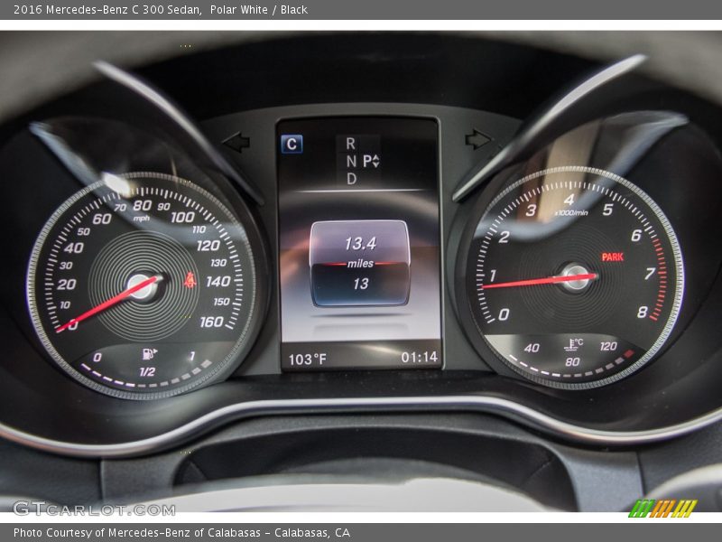  2016 C 300 Sedan 300 Sedan Gauges