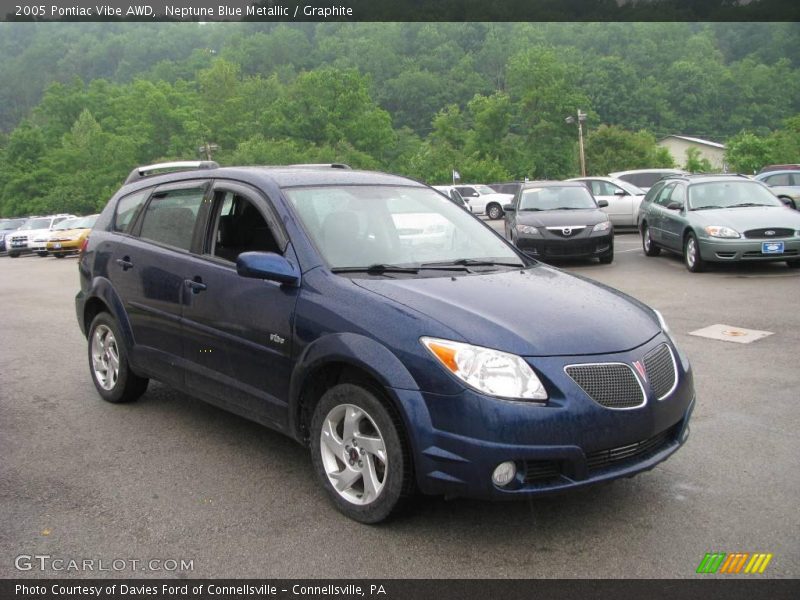 Neptune Blue Metallic / Graphite 2005 Pontiac Vibe AWD