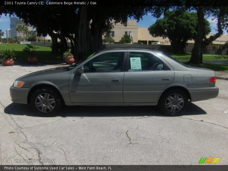 Cashmere Beige Metallic / Oak 2001 Toyota Camry CE