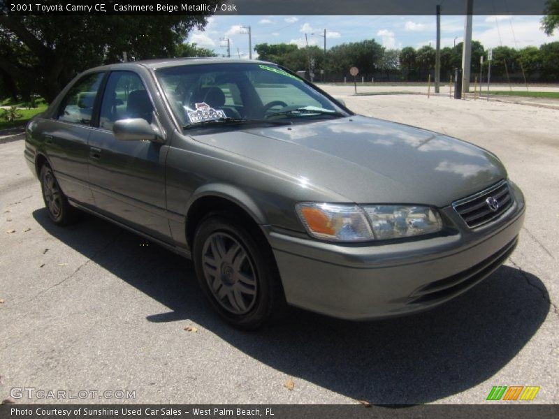 Cashmere Beige Metallic / Oak 2001 Toyota Camry CE