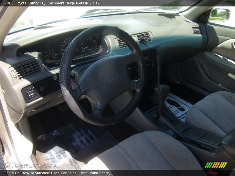 Cashmere Beige Metallic / Oak 2001 Toyota Camry CE