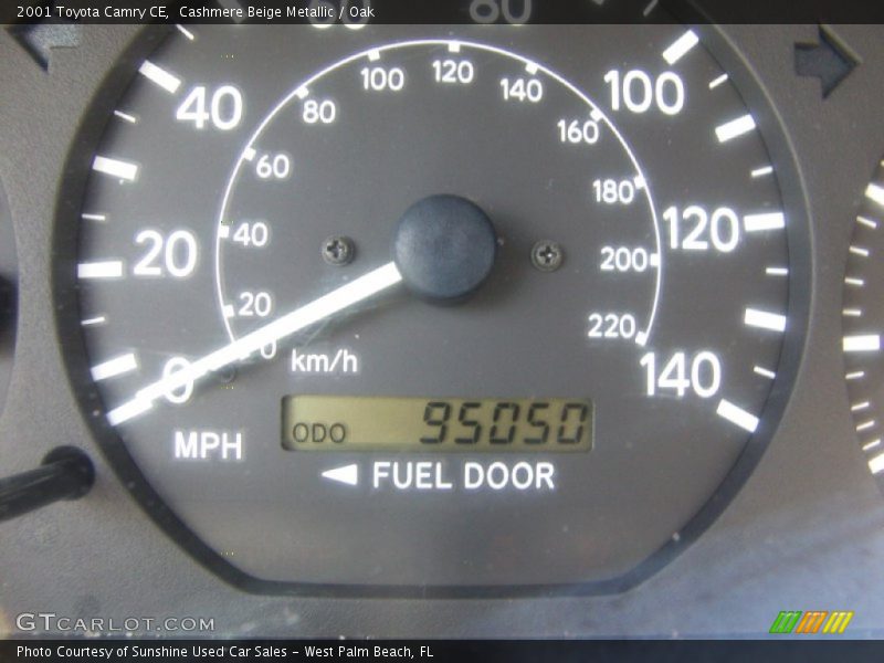 Cashmere Beige Metallic / Oak 2001 Toyota Camry CE