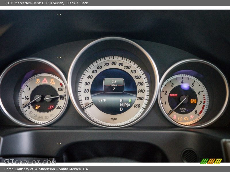 Black / Black 2016 Mercedes-Benz E 350 Sedan
