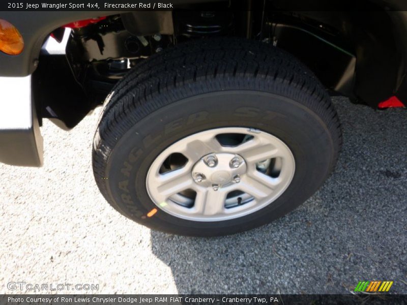 Firecracker Red / Black 2015 Jeep Wrangler Sport 4x4
