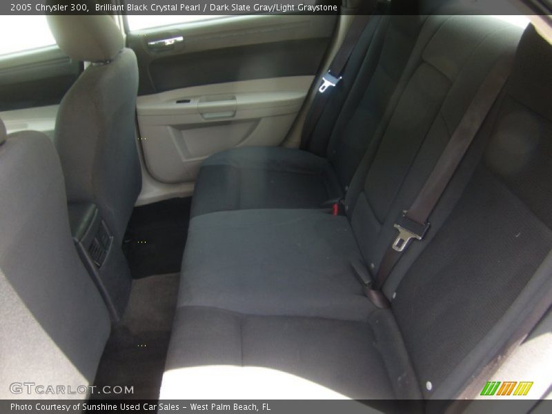 Brilliant Black Crystal Pearl / Dark Slate Gray/Light Graystone 2005 Chrysler 300