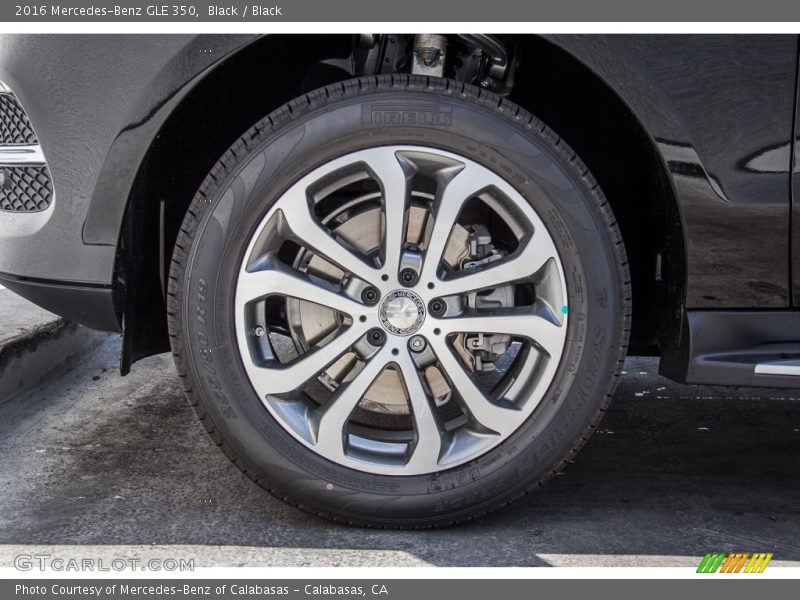 Black / Black 2016 Mercedes-Benz GLE 350