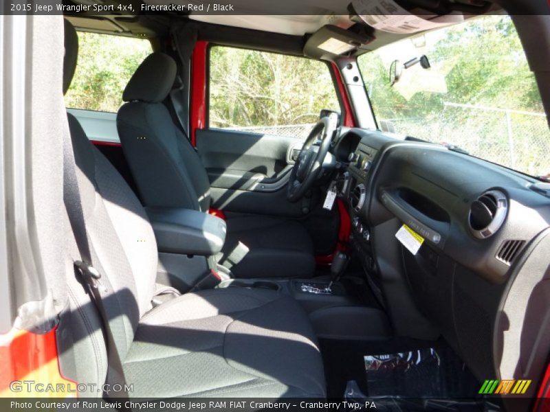Firecracker Red / Black 2015 Jeep Wrangler Sport 4x4