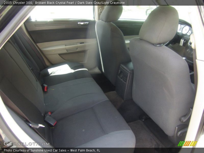 Brilliant Black Crystal Pearl / Dark Slate Gray/Light Graystone 2005 Chrysler 300