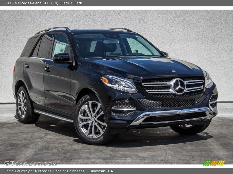 Front 3/4 View of 2016 GLE 350