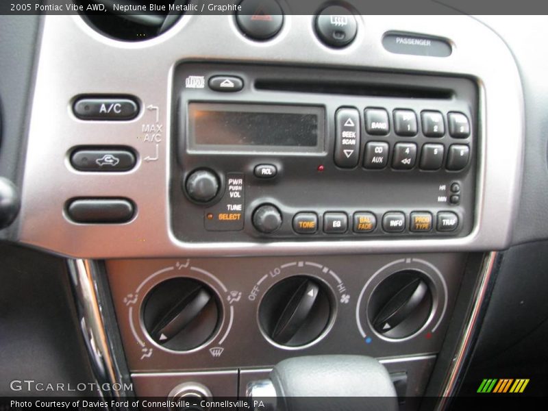 Neptune Blue Metallic / Graphite 2005 Pontiac Vibe AWD