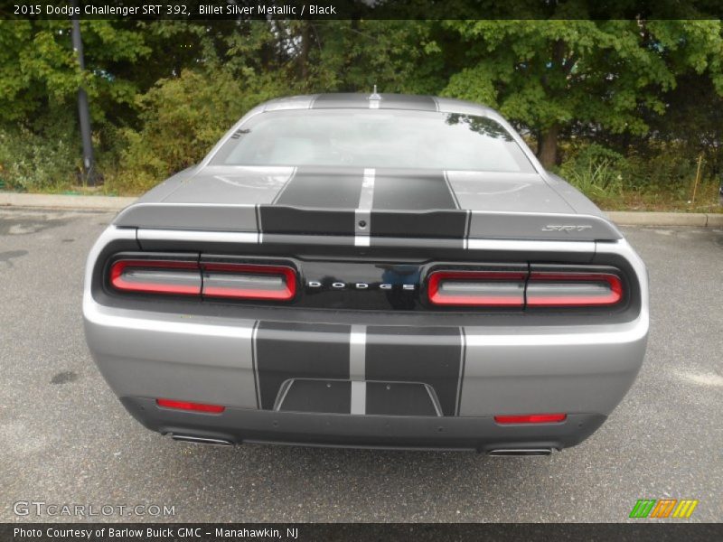 Billet Silver Metallic / Black 2015 Dodge Challenger SRT 392