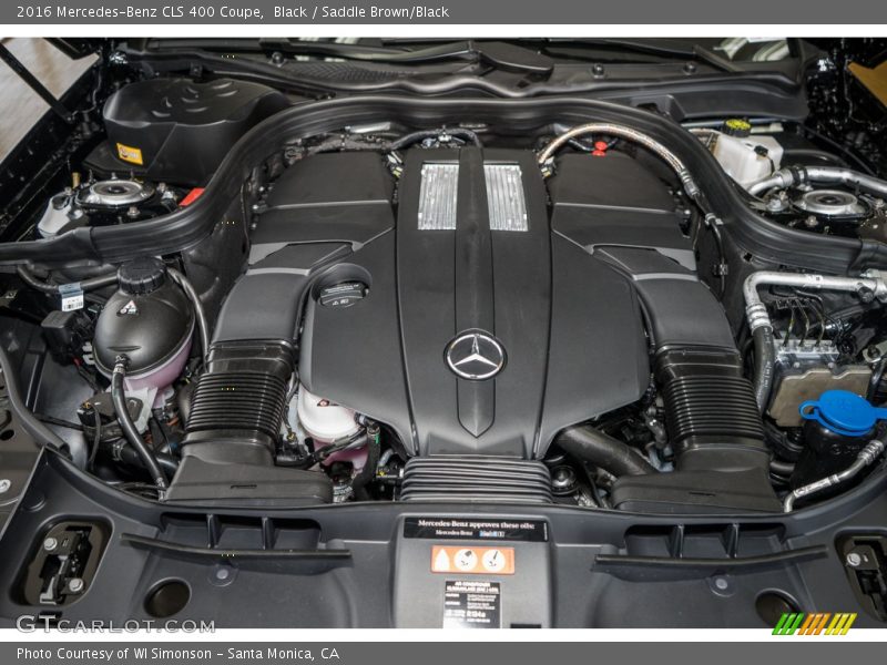  2016 CLS 400 Coupe Engine - 3.0 Liter DI Twin-Turbocharged DOHC 24-Valve VVT V6