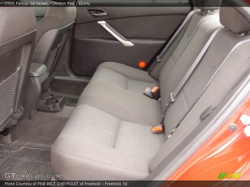 Crimson Red / Ebony 2006 Pontiac G6 Sedan