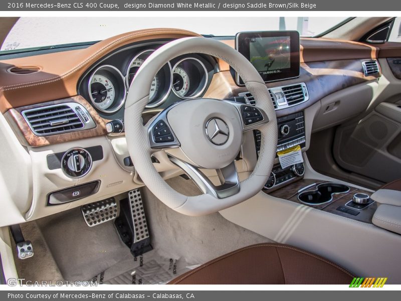 Dashboard of 2016 CLS 400 Coupe