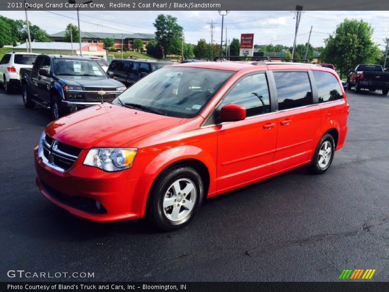Redline 2 Coat Pearl / Black/Sandstorm 2013 Dodge Grand Caravan Crew