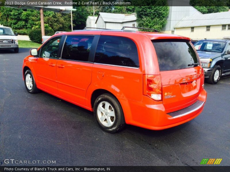 Redline 2 Coat Pearl / Black/Sandstorm 2013 Dodge Grand Caravan Crew