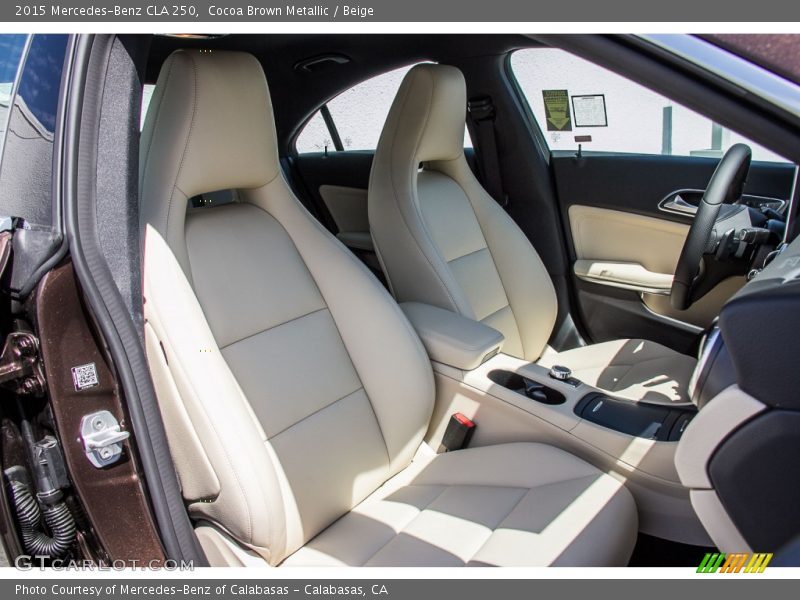 Cocoa Brown Metallic / Beige 2015 Mercedes-Benz CLA 250