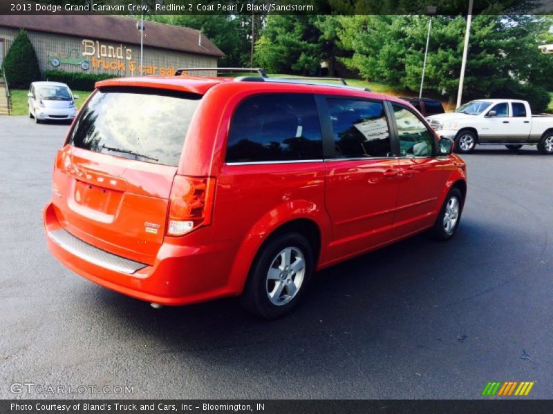 Redline 2 Coat Pearl / Black/Sandstorm 2013 Dodge Grand Caravan Crew
