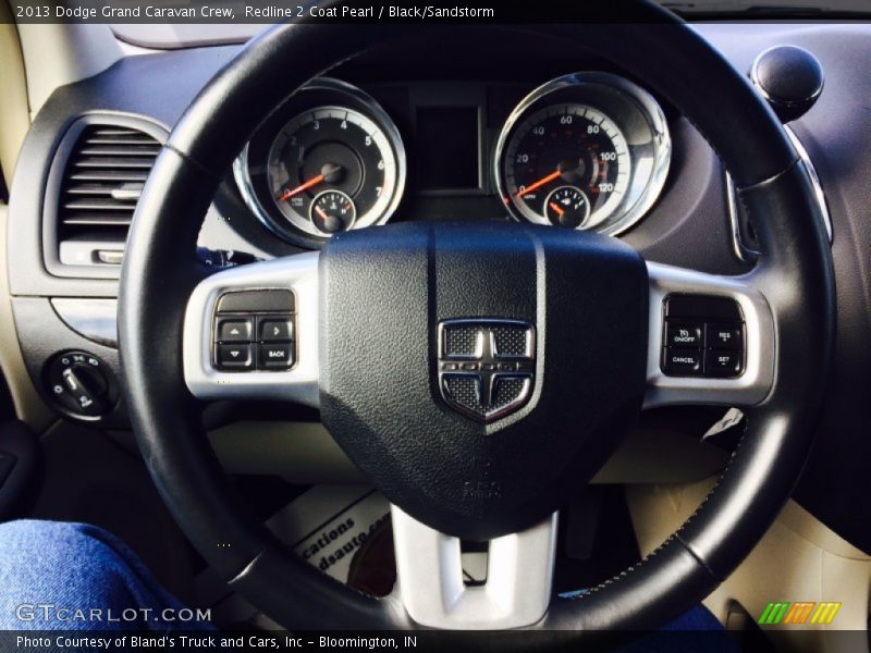Redline 2 Coat Pearl / Black/Sandstorm 2013 Dodge Grand Caravan Crew
