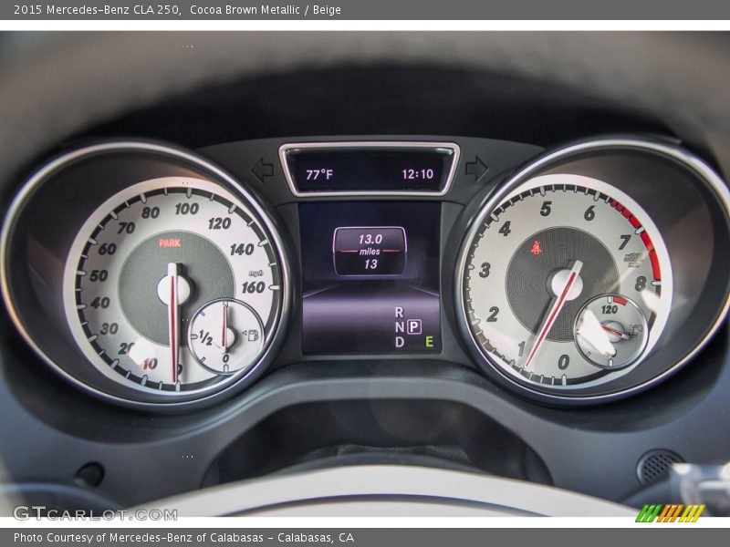 Cocoa Brown Metallic / Beige 2015 Mercedes-Benz CLA 250