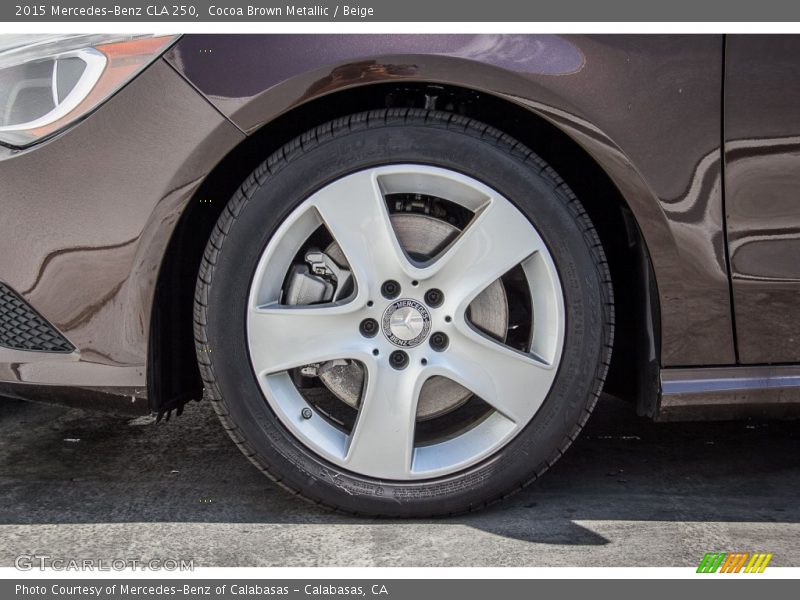  2015 CLA 250 Cocoa Brown Metallic