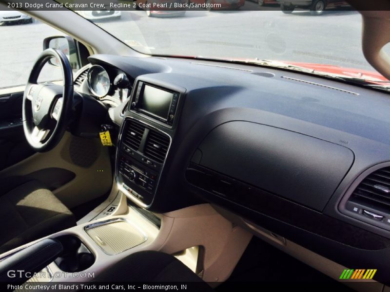 Redline 2 Coat Pearl / Black/Sandstorm 2013 Dodge Grand Caravan Crew