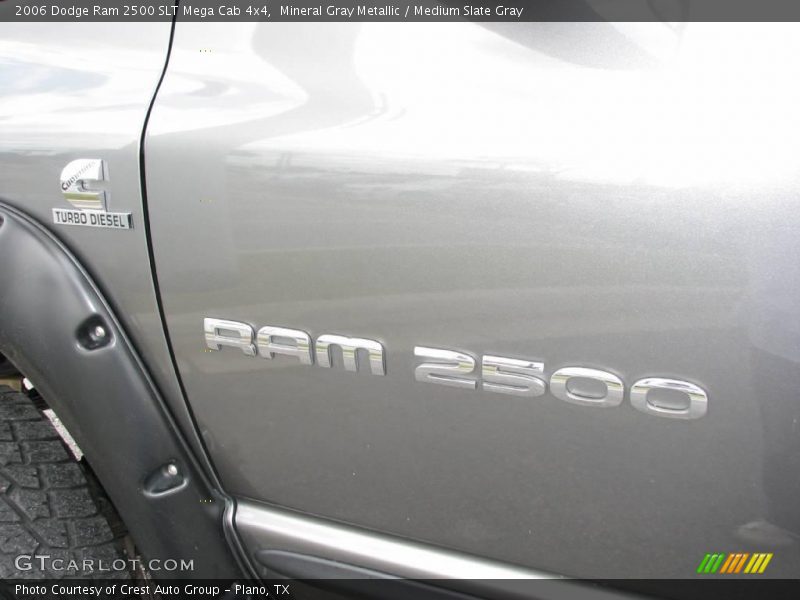 Mineral Gray Metallic / Medium Slate Gray 2006 Dodge Ram 2500 SLT Mega Cab 4x4
