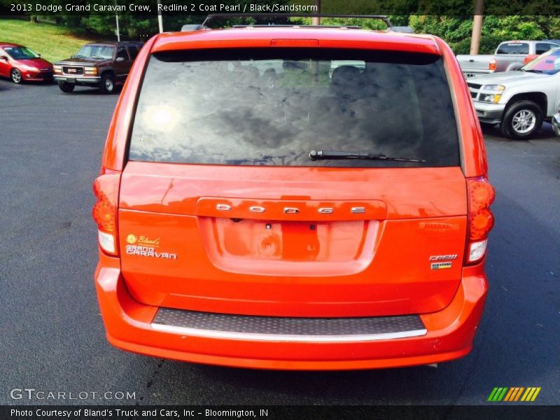Redline 2 Coat Pearl / Black/Sandstorm 2013 Dodge Grand Caravan Crew