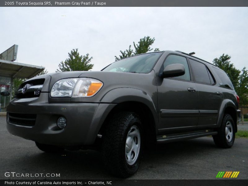 Phantom Gray Pearl / Taupe 2005 Toyota Sequoia SR5