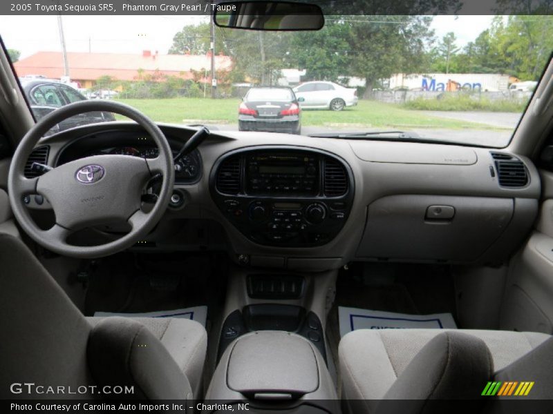 Phantom Gray Pearl / Taupe 2005 Toyota Sequoia SR5