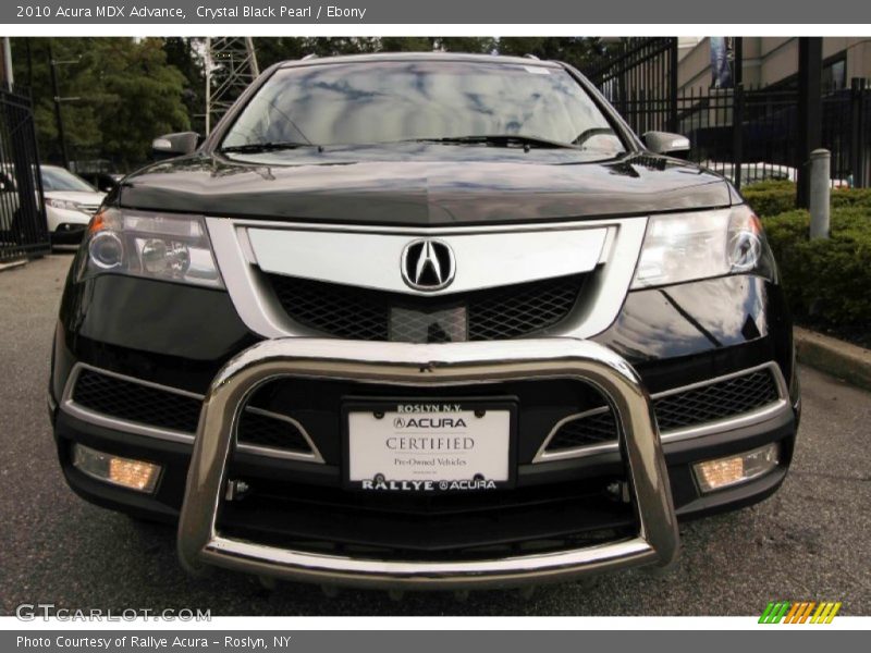 Crystal Black Pearl / Ebony 2010 Acura MDX Advance