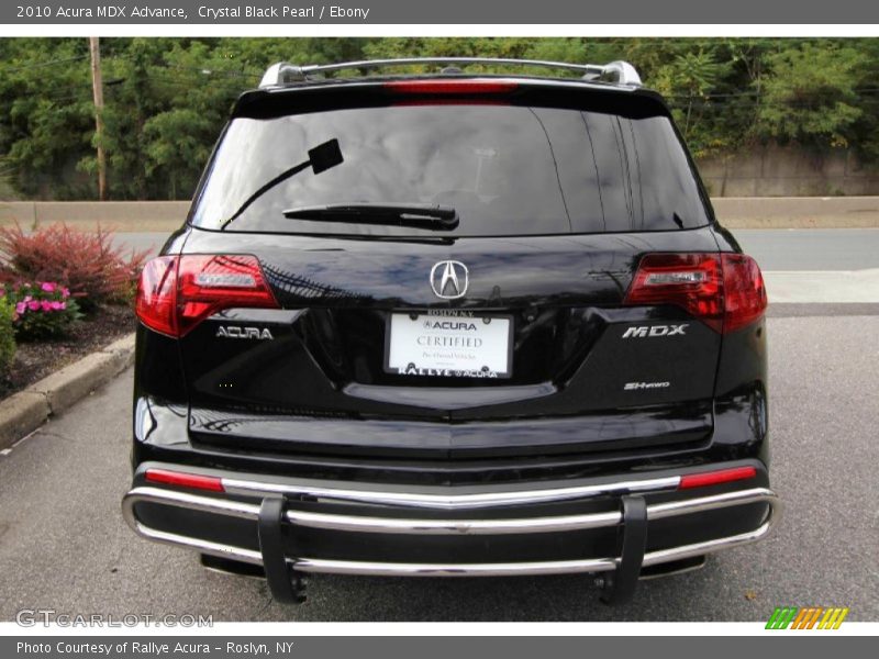 Crystal Black Pearl / Ebony 2010 Acura MDX Advance