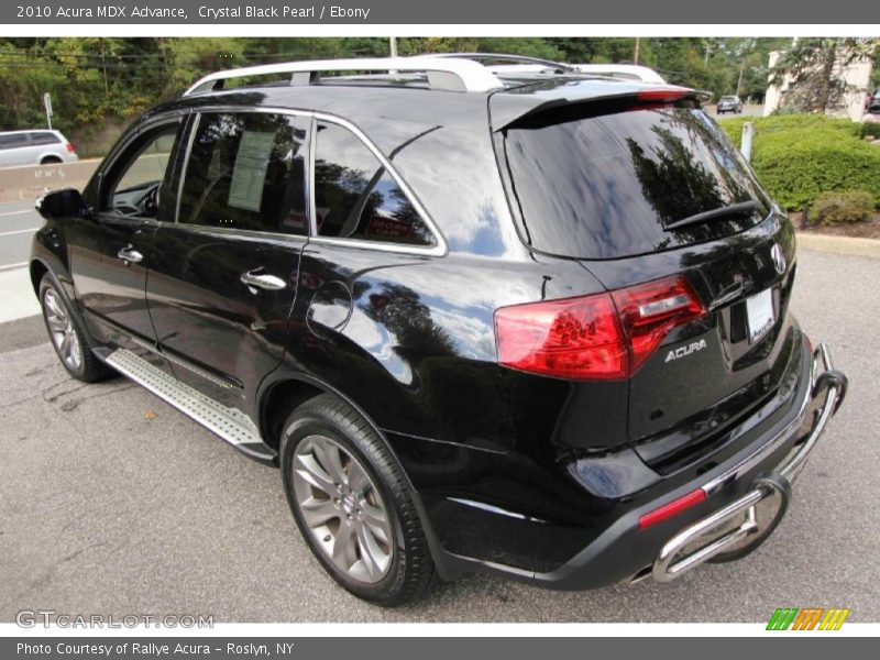 Crystal Black Pearl / Ebony 2010 Acura MDX Advance