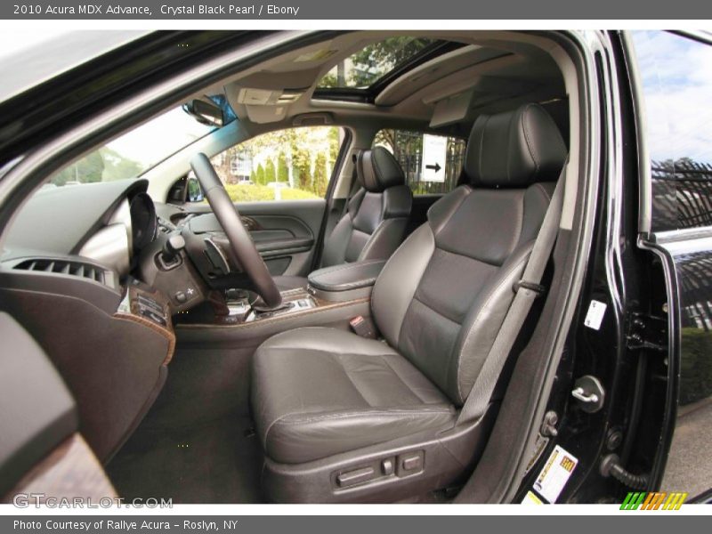 Crystal Black Pearl / Ebony 2010 Acura MDX Advance