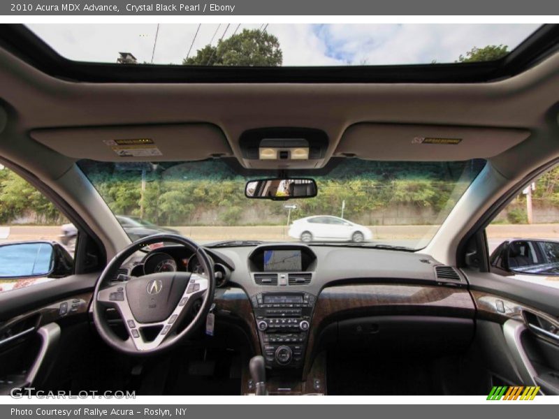 Crystal Black Pearl / Ebony 2010 Acura MDX Advance