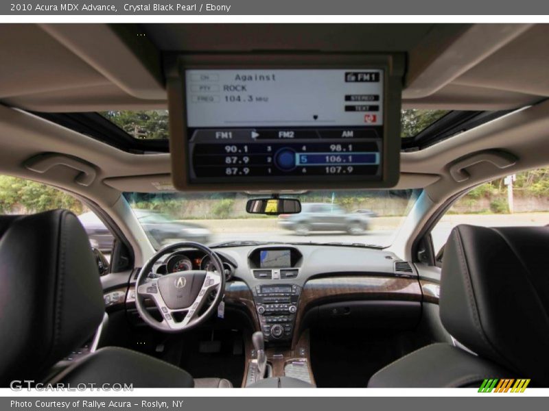 Crystal Black Pearl / Ebony 2010 Acura MDX Advance