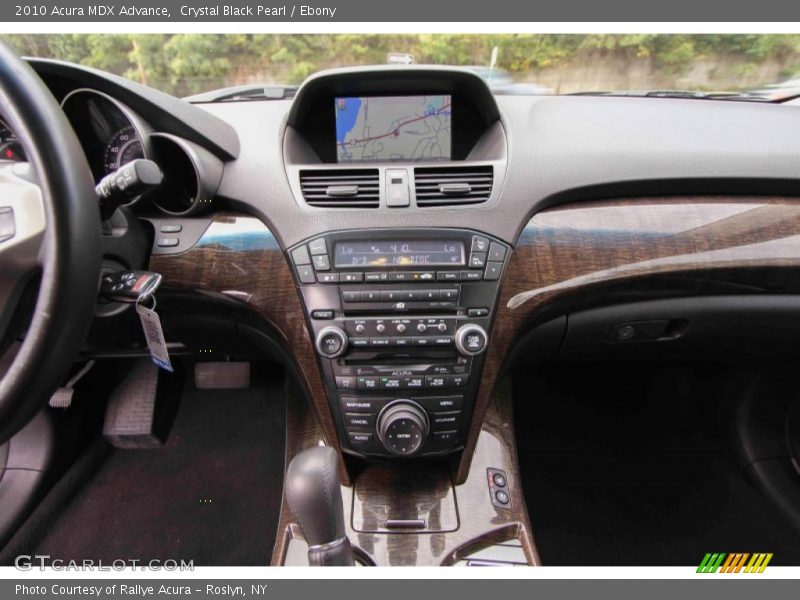Crystal Black Pearl / Ebony 2010 Acura MDX Advance