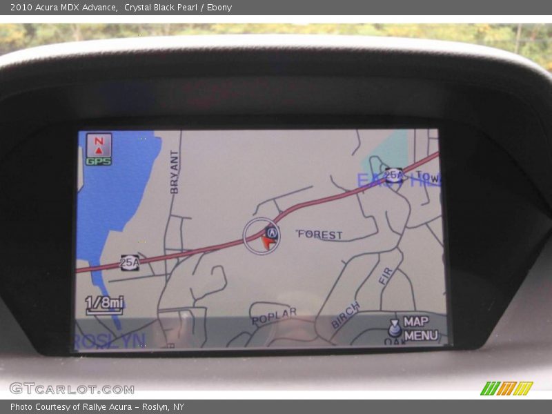 Crystal Black Pearl / Ebony 2010 Acura MDX Advance