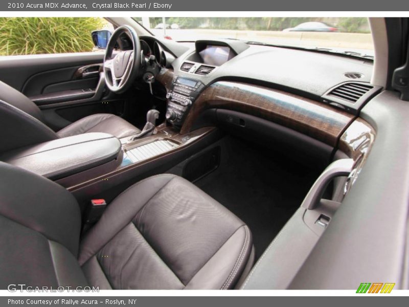 Crystal Black Pearl / Ebony 2010 Acura MDX Advance