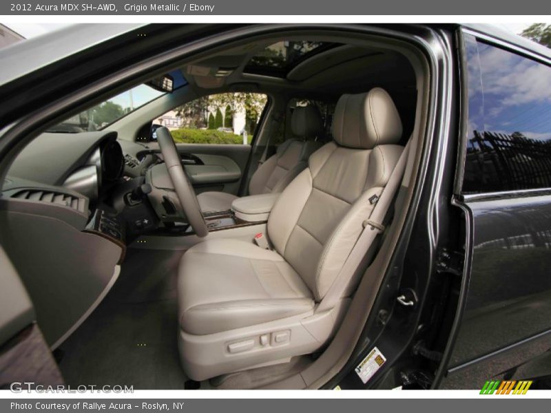 Grigio Metallic / Ebony 2012 Acura MDX SH-AWD