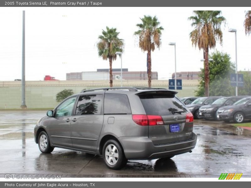 Phantom Gray Pearl / Taupe 2005 Toyota Sienna LE