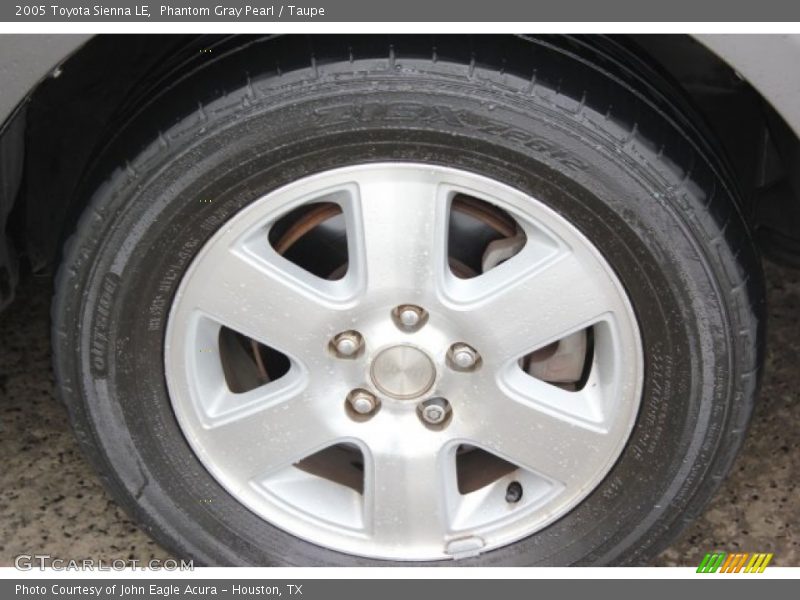 Phantom Gray Pearl / Taupe 2005 Toyota Sienna LE