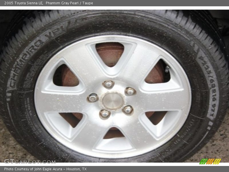 Phantom Gray Pearl / Taupe 2005 Toyota Sienna LE