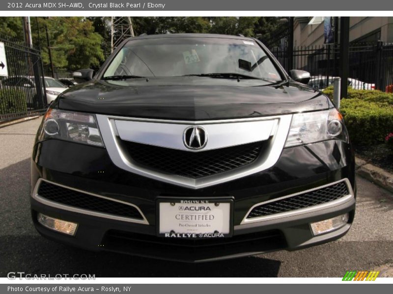 Crystal Black Pearl / Ebony 2012 Acura MDX SH-AWD
